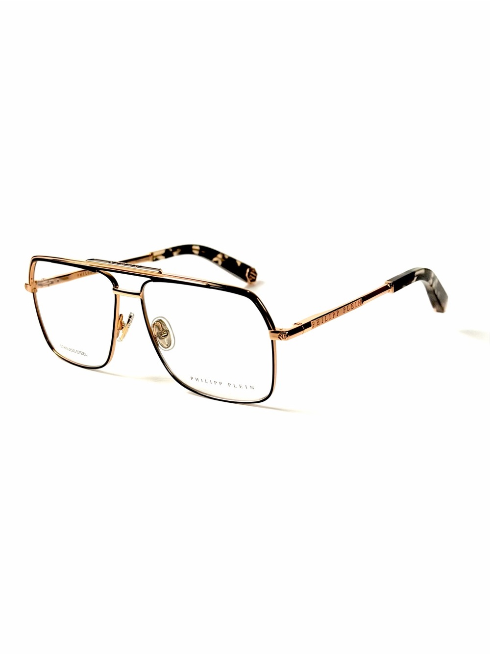 Philipp Plein VPP085 COL. 02AM 58-14 Authentic New Eyeglasses